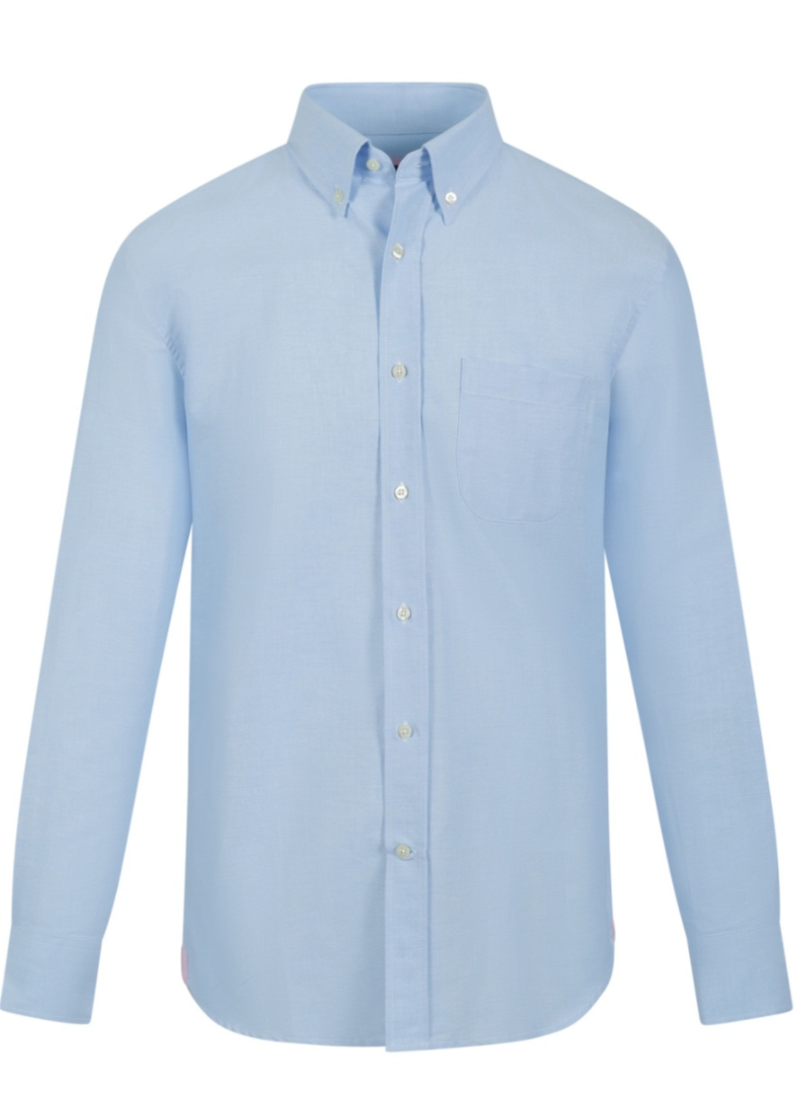 Lululemon Blue Button-Up Shirt XL
