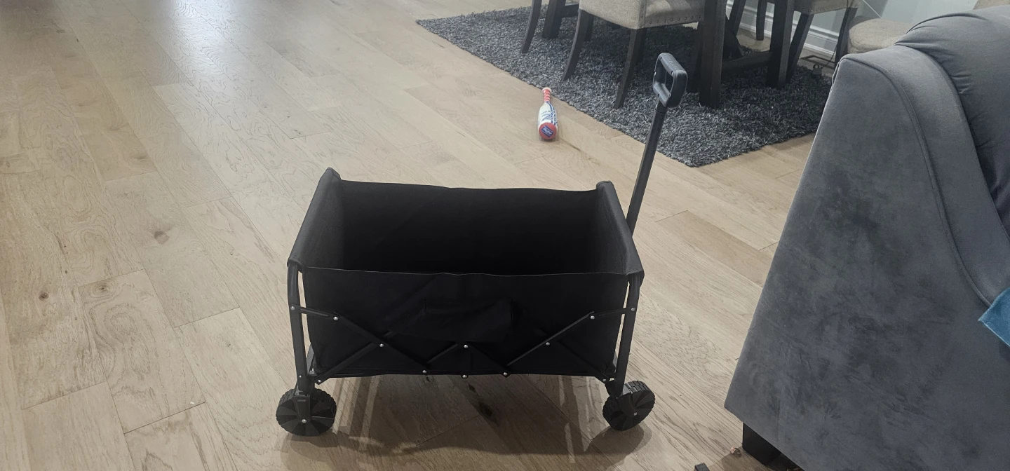 Black Folding Wagon