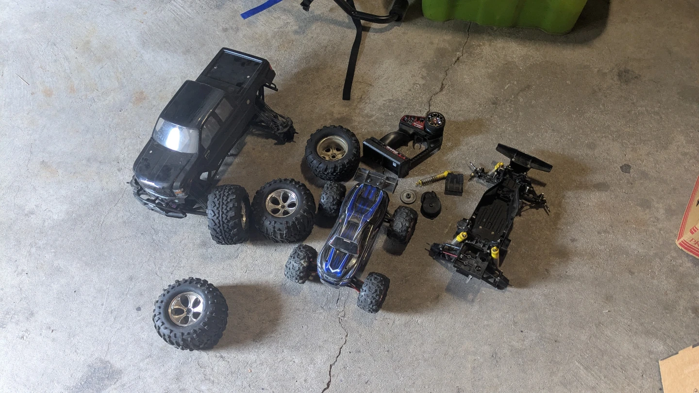 RC Nitro Monster Truck & electric RC parts