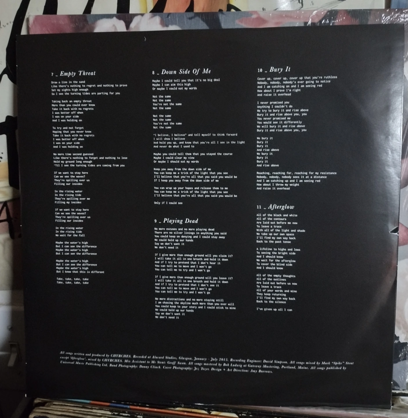 Chvches Every Open Eye NM White Vinyl Records - photo 4