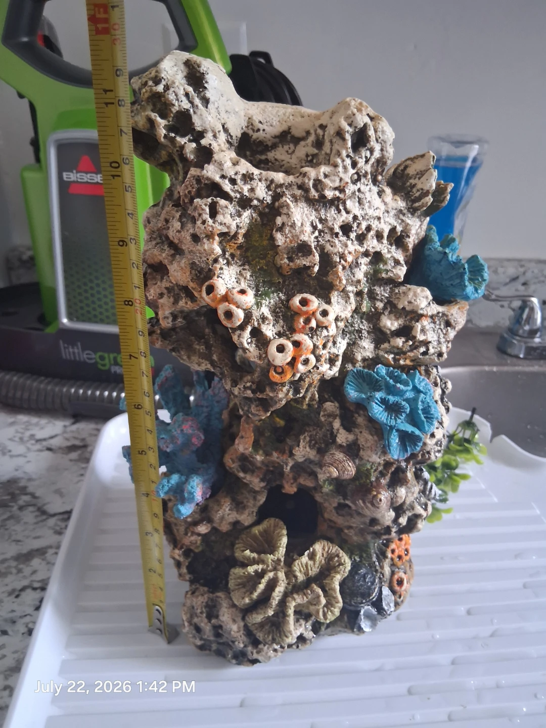 Aquarium Rock Decor with Coral - photo 2