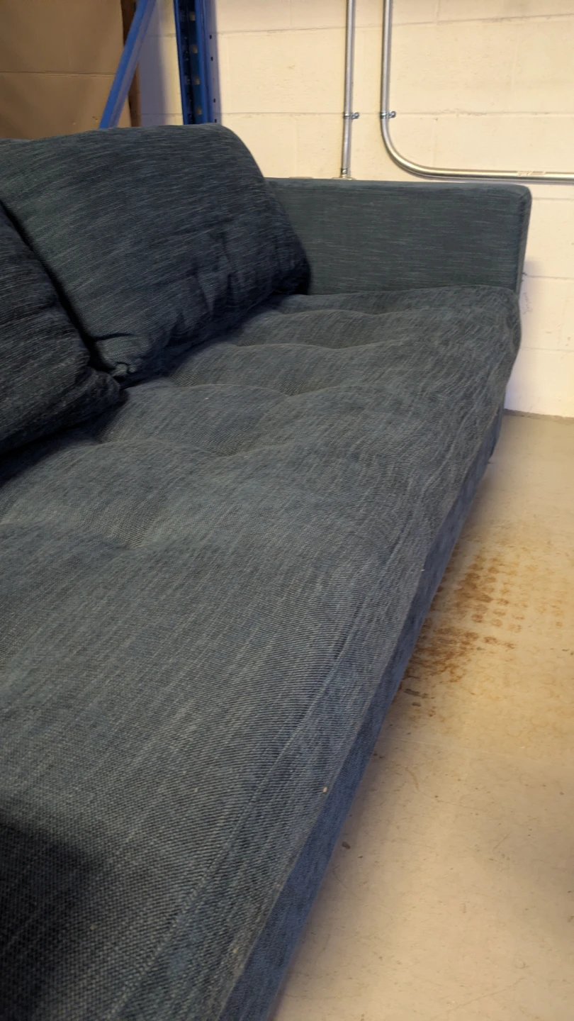 ARTICLE Soma 82" Sofa Bed - Midnight Blue - photo 3
