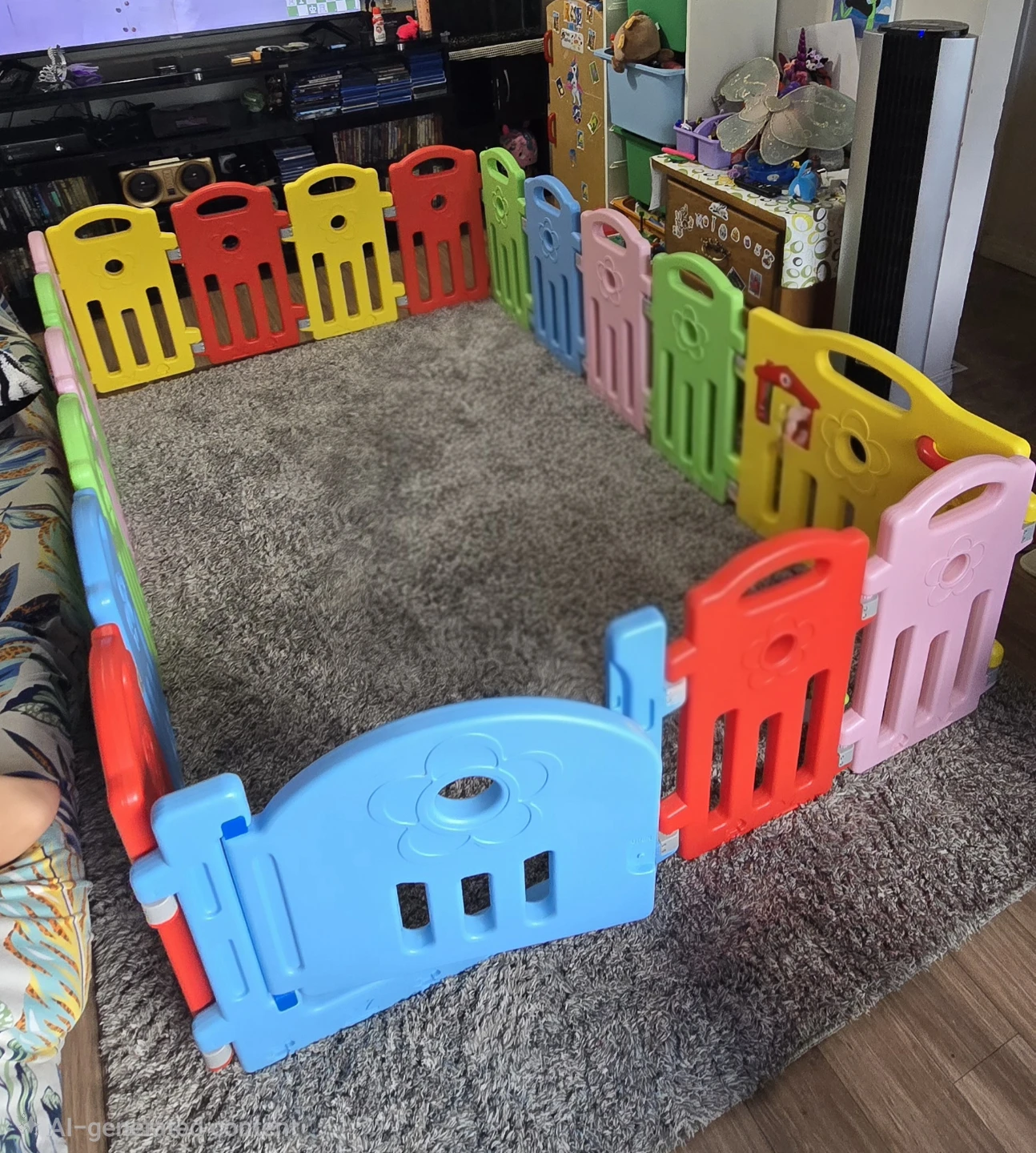 Children's Playpen Fence Panels