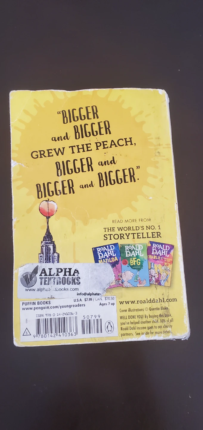 Roald Dahl James and the Giant Peach Book - photo 2