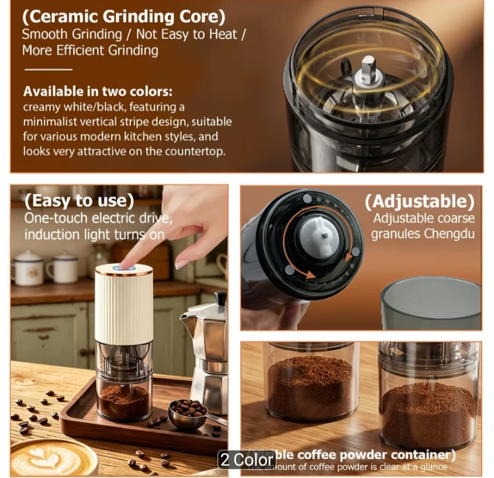 Brand New Espresso Machine & Electric Coffee Grinder - photo 2