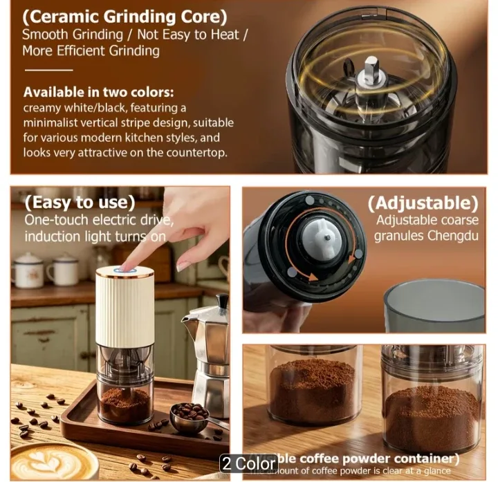 Brand New Espresso Machine & Electric Coffee Grinder - photo 2
