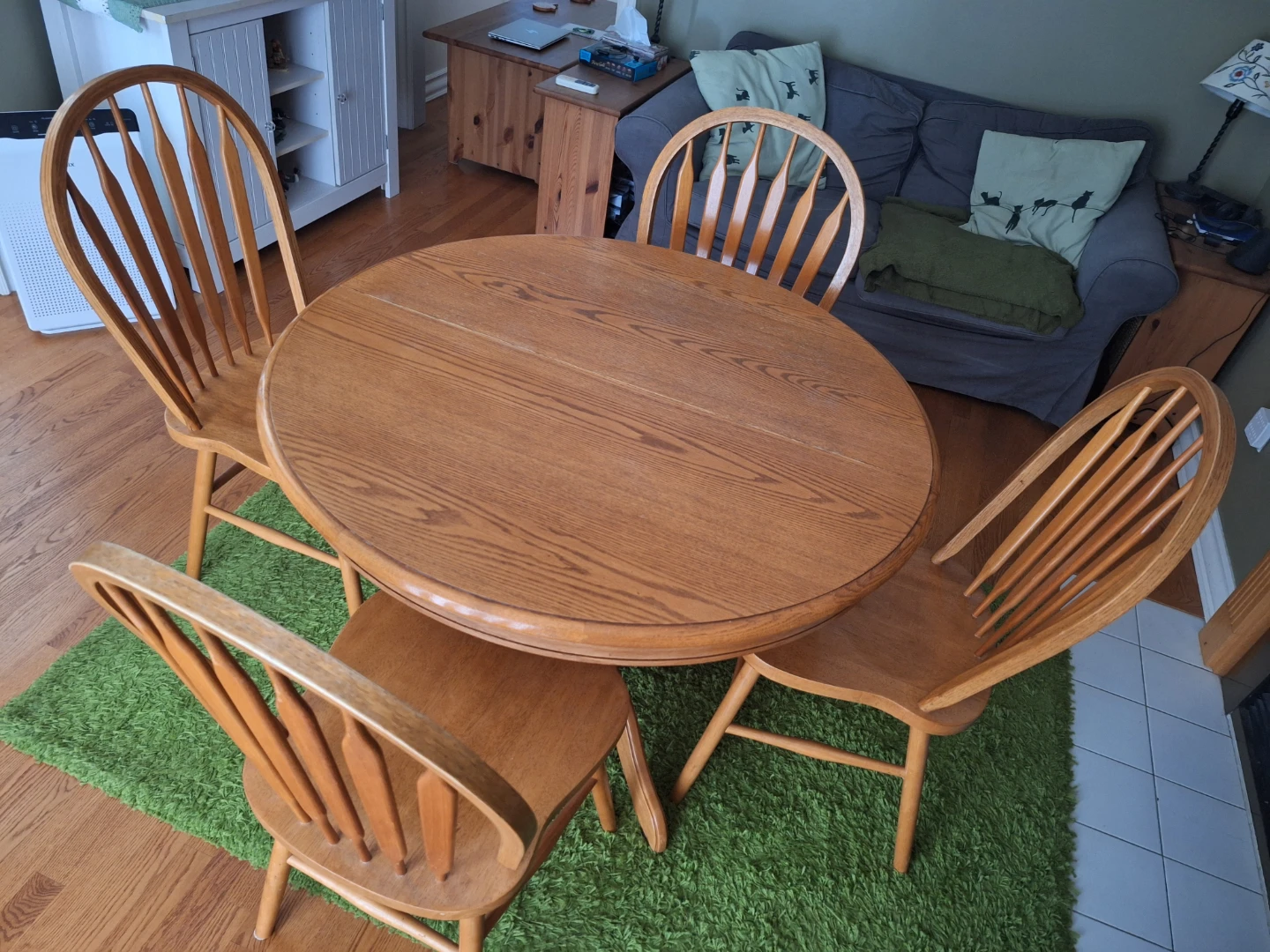 7-Piece Solid Wood Dining Set - photo 2