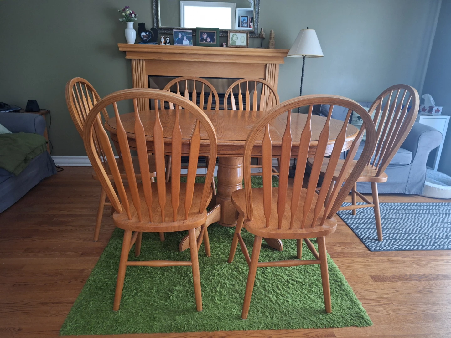 7-Piece Solid Wood Dining Set - photo 3