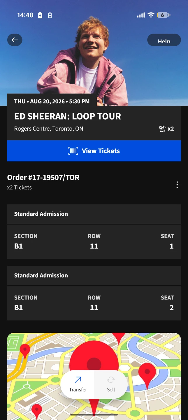 Ed Sheeran: LOOP Tour Tickets - August 20, 2026 - photo 2