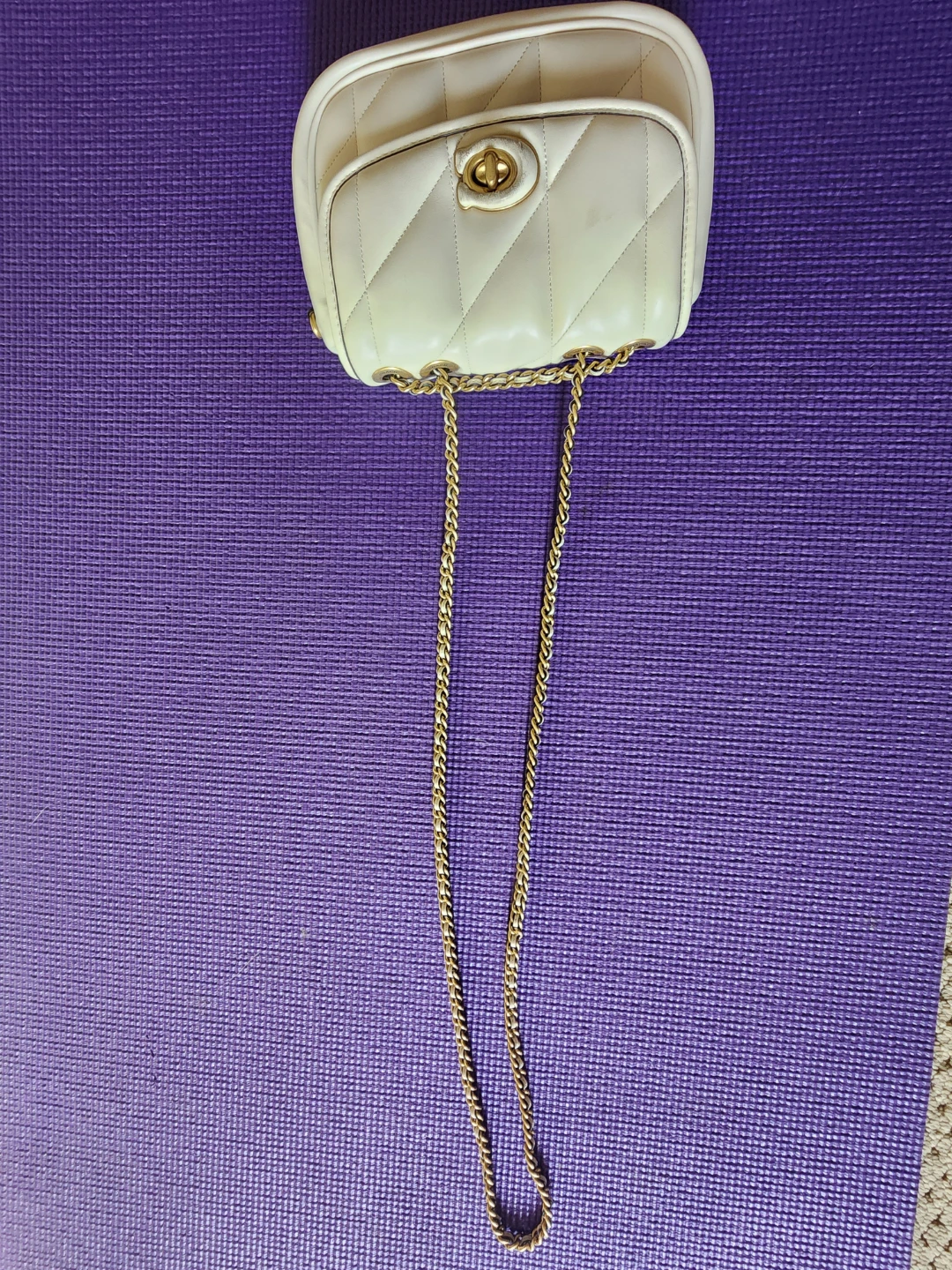 Small coach genuine leather shoulder bad