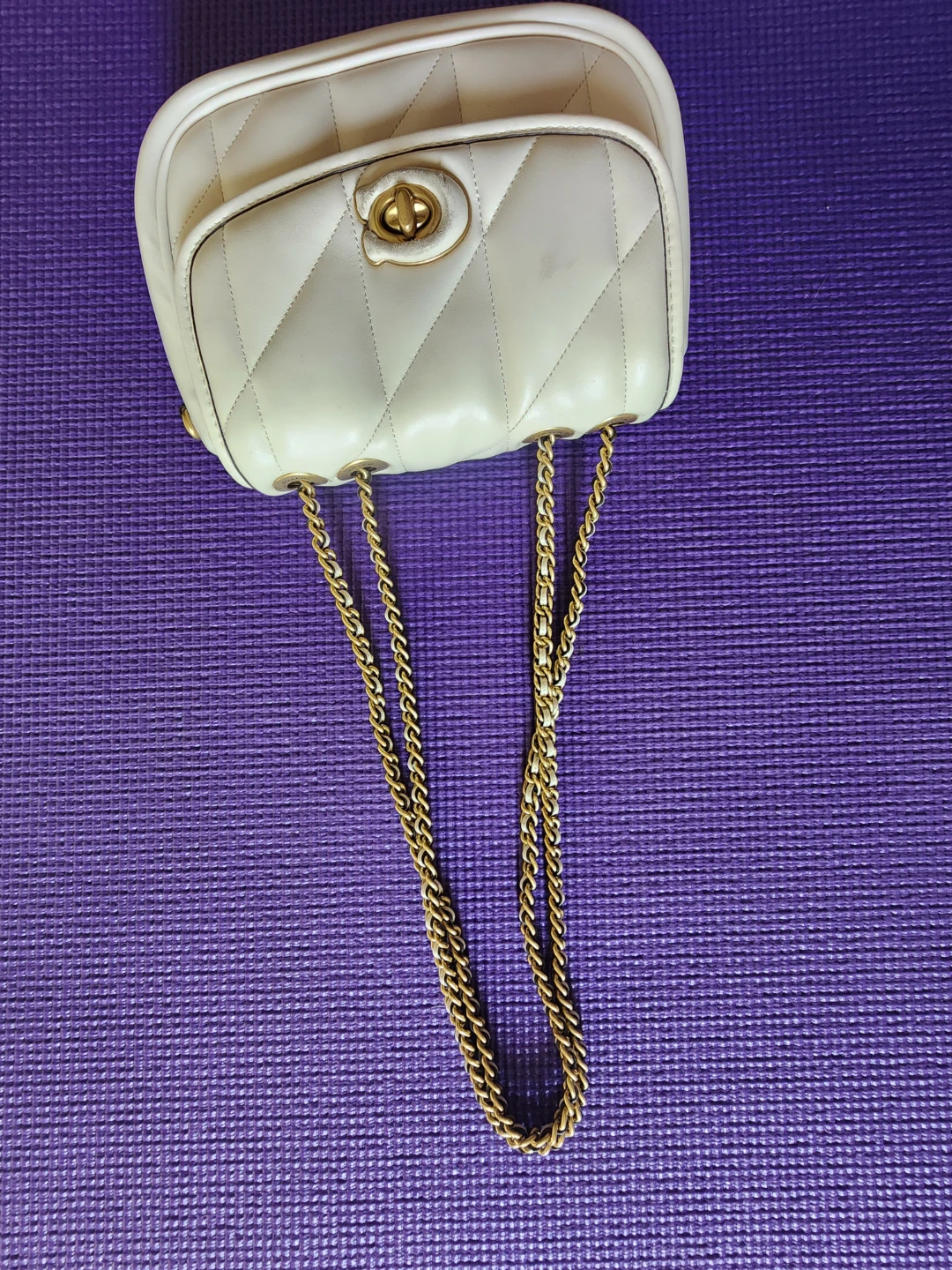 Small coach genuine leather shoulder bad - photo 3