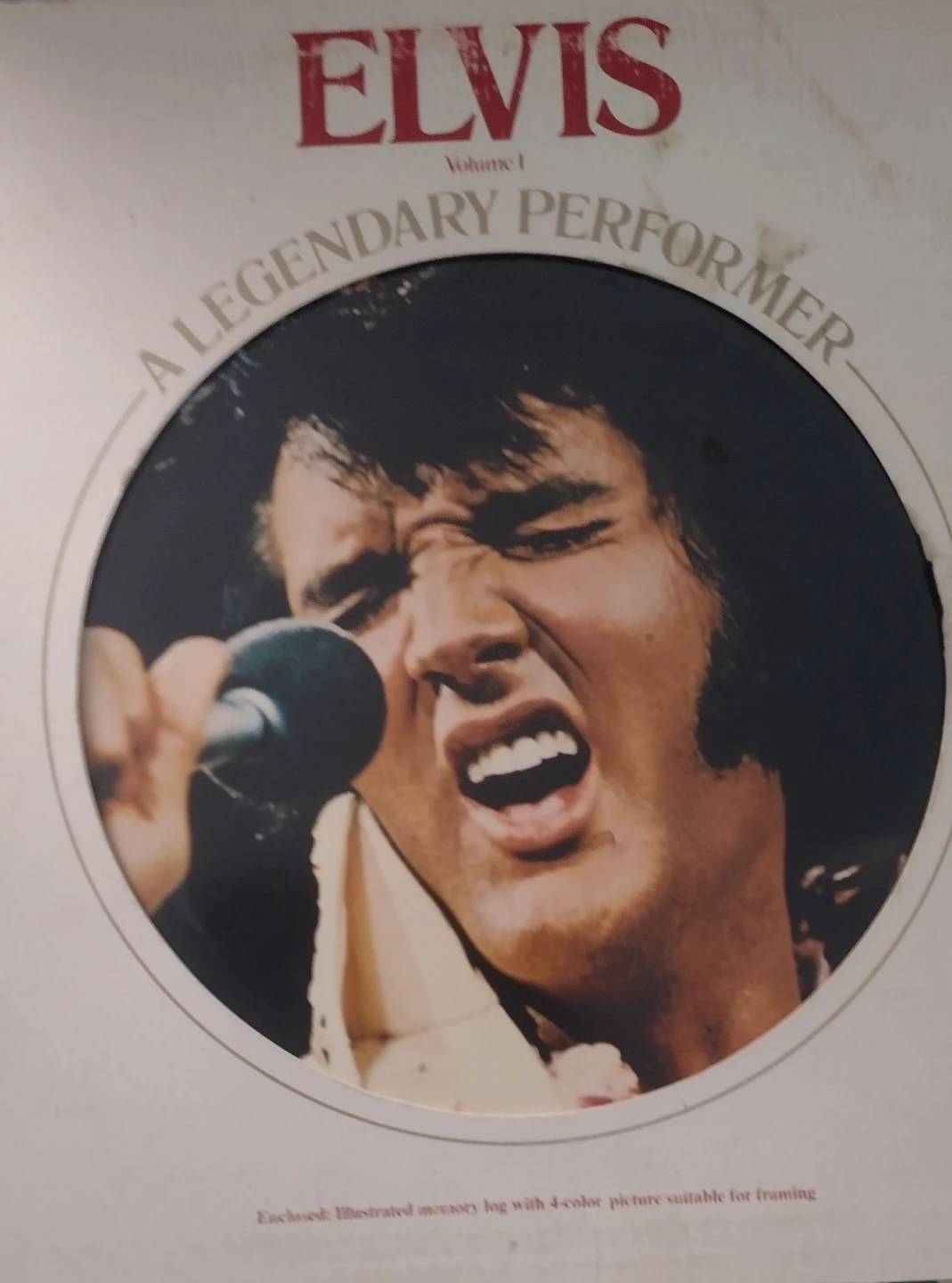 Elvis A Legendary Performer Volume 1 Record