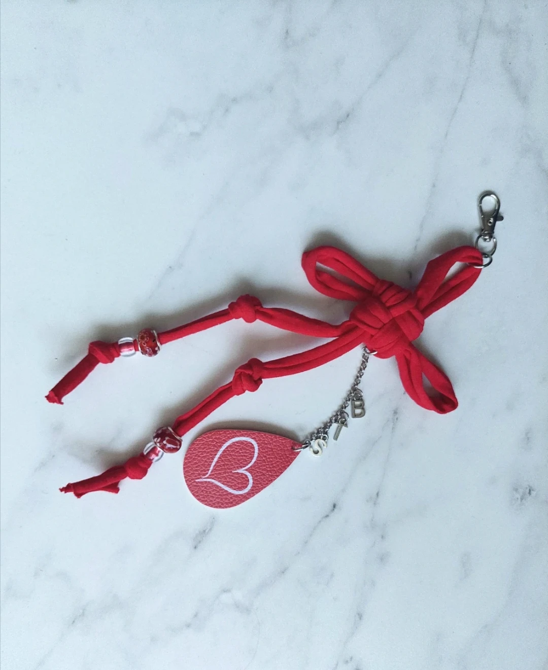 Red Lucky Knot BTS Charm