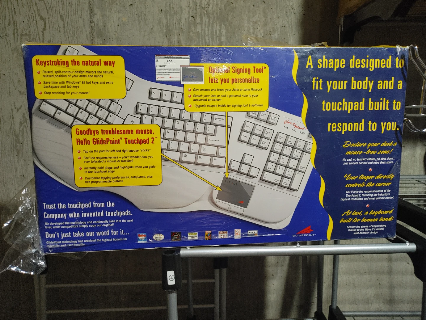 Cirque GlidePoint WaveKeyboard 2 - photo 5