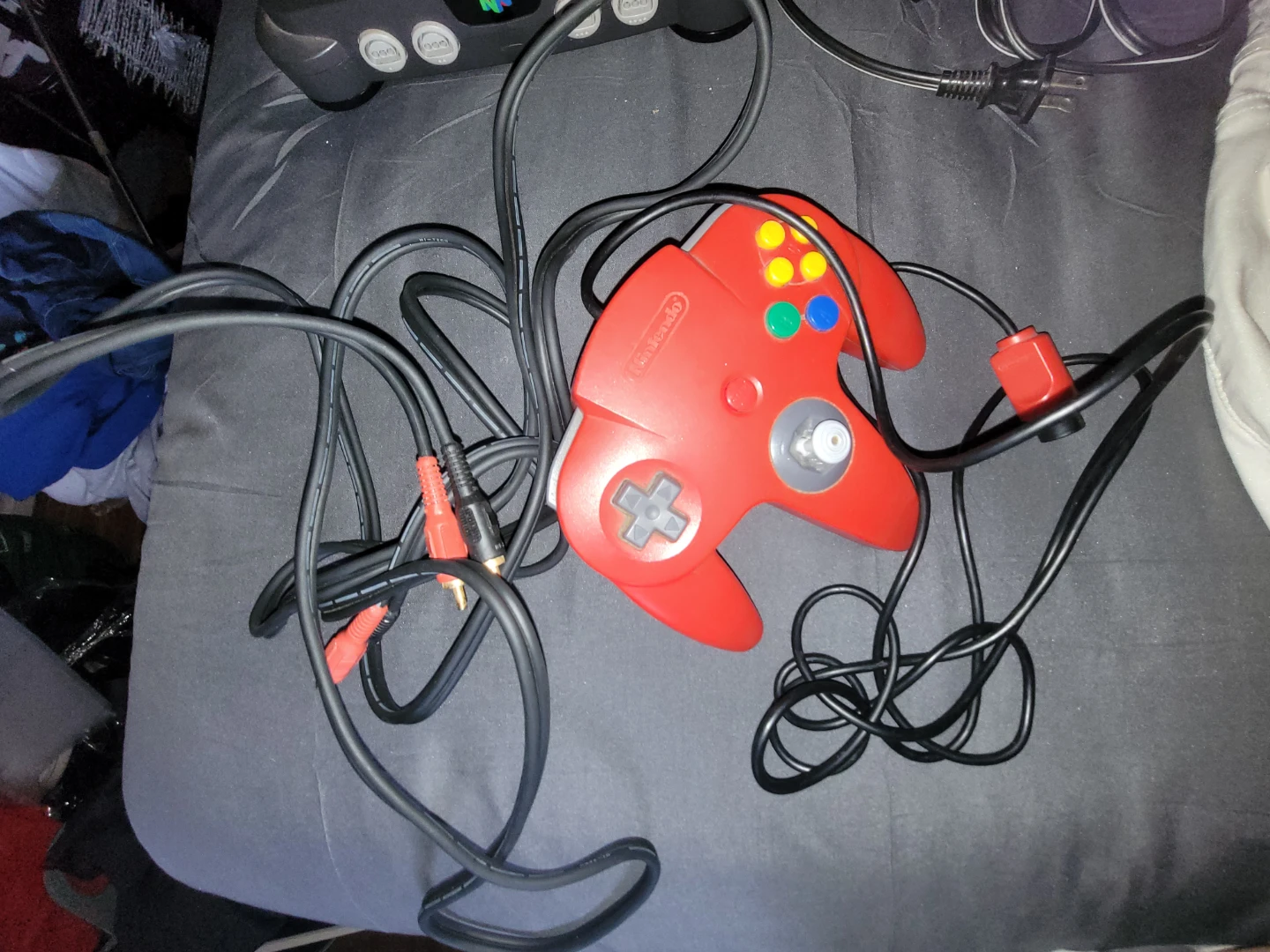 Nintendo 64 Console Bundle with Red Controller - photo 5
