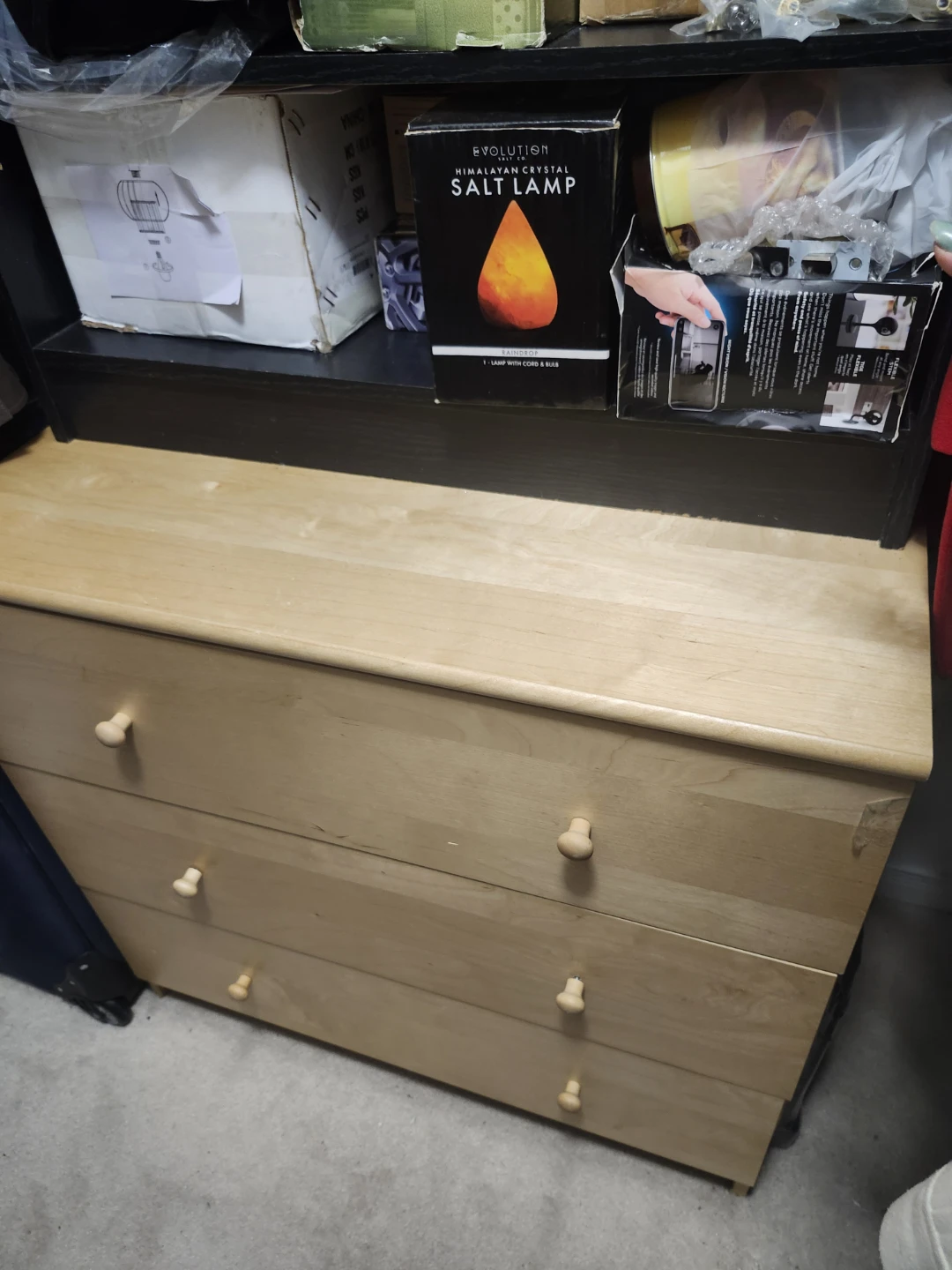Light Wood 3-Drawer Dresser - photo 3