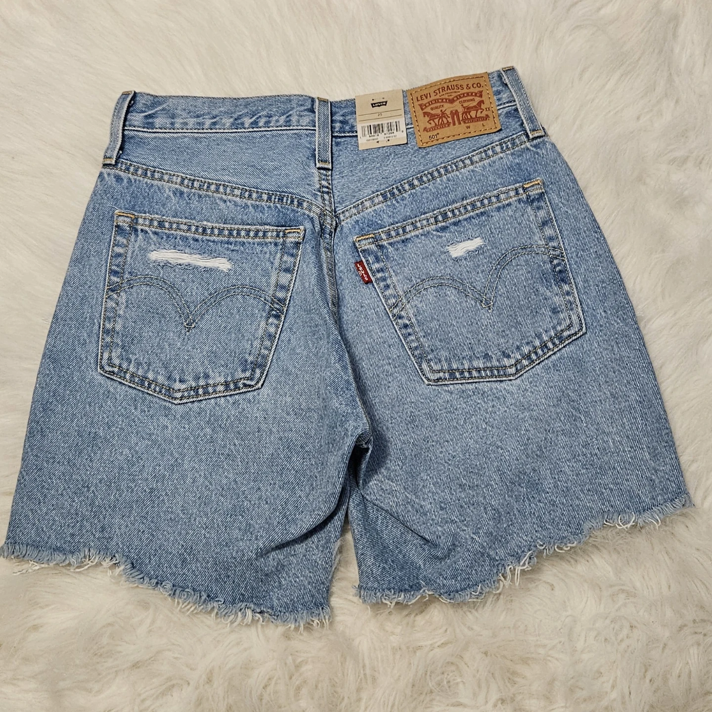 Levi's 501 Denim Shorts Women's - photo 2