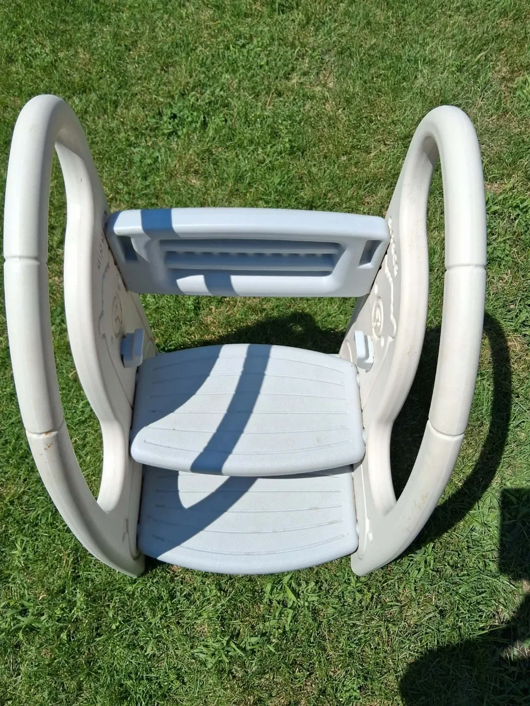 Alpaca 3-Step Toddler Step Stool with Handles - photo 4
