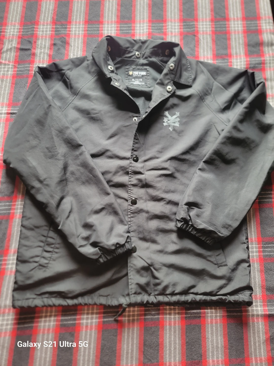 Zoo York Youth Black Coach Jacket XL/TG/XG - photo 2