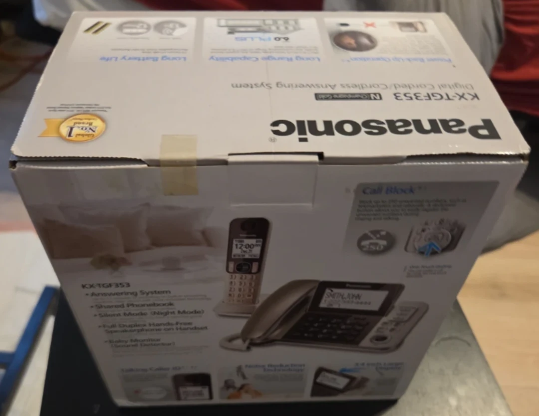 Panasonic KX-TGF353 Corded/Cordless Answering System - photo 3