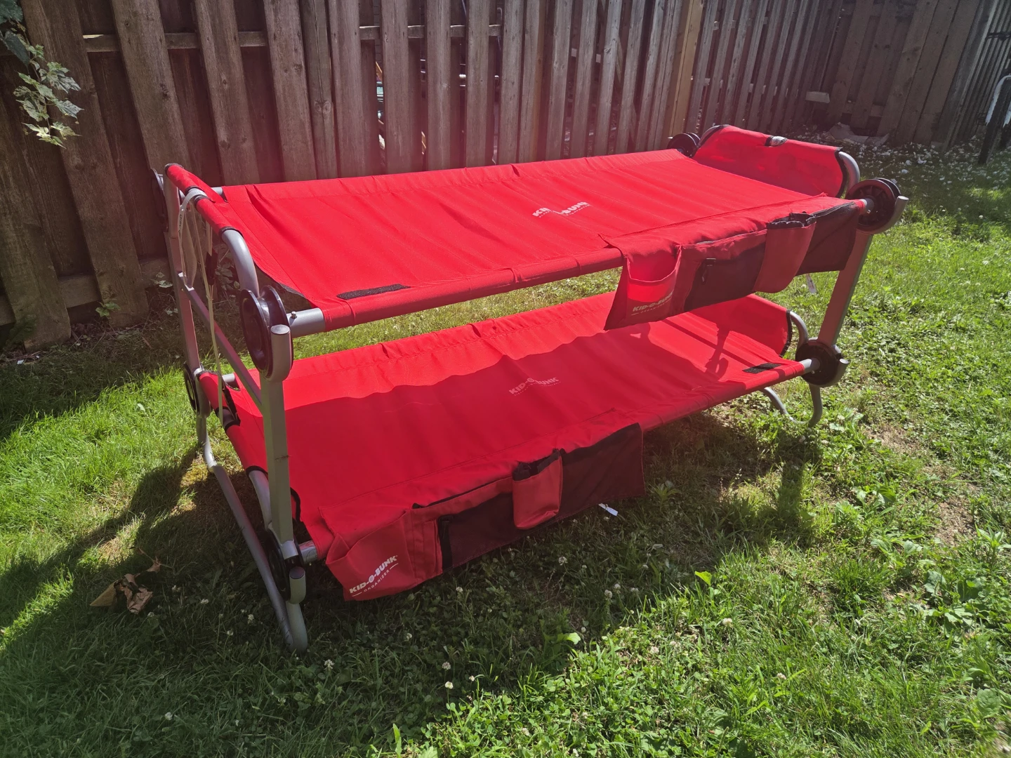 Kid-O-Bunk Camping Cot Bunkbeds for Kids