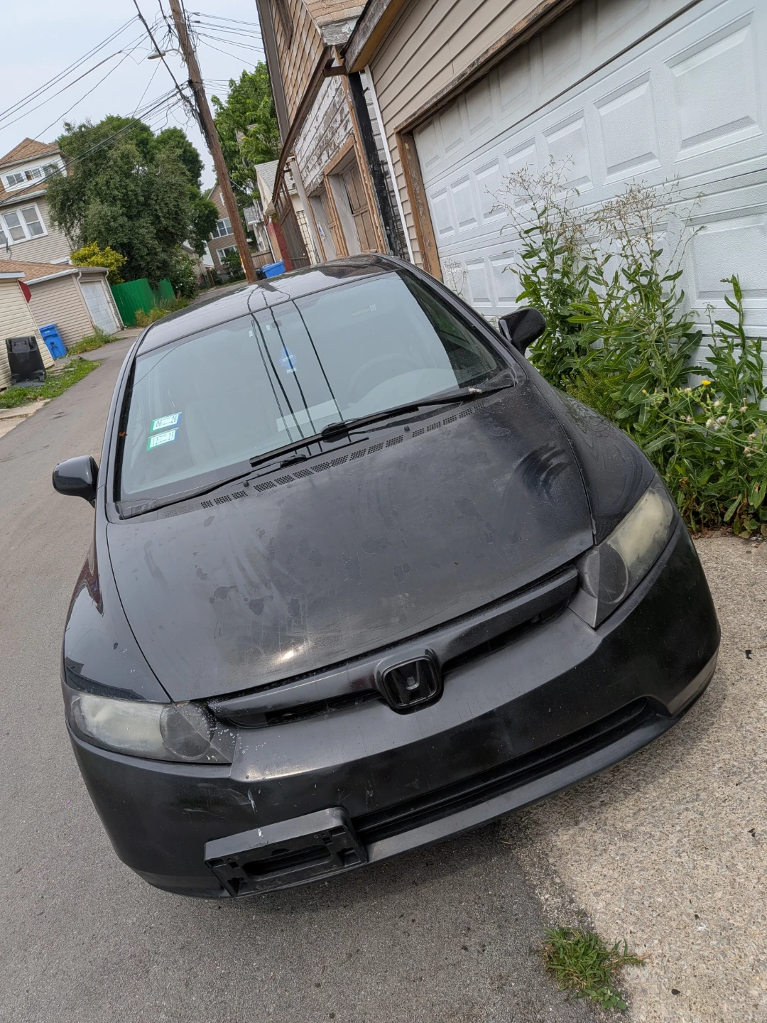 Black Honda Civic Sedan