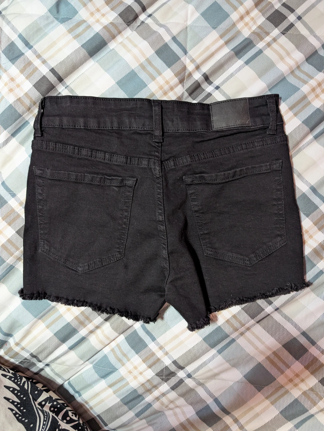 AERO High Rise Midi Denim Shorts - photo 2