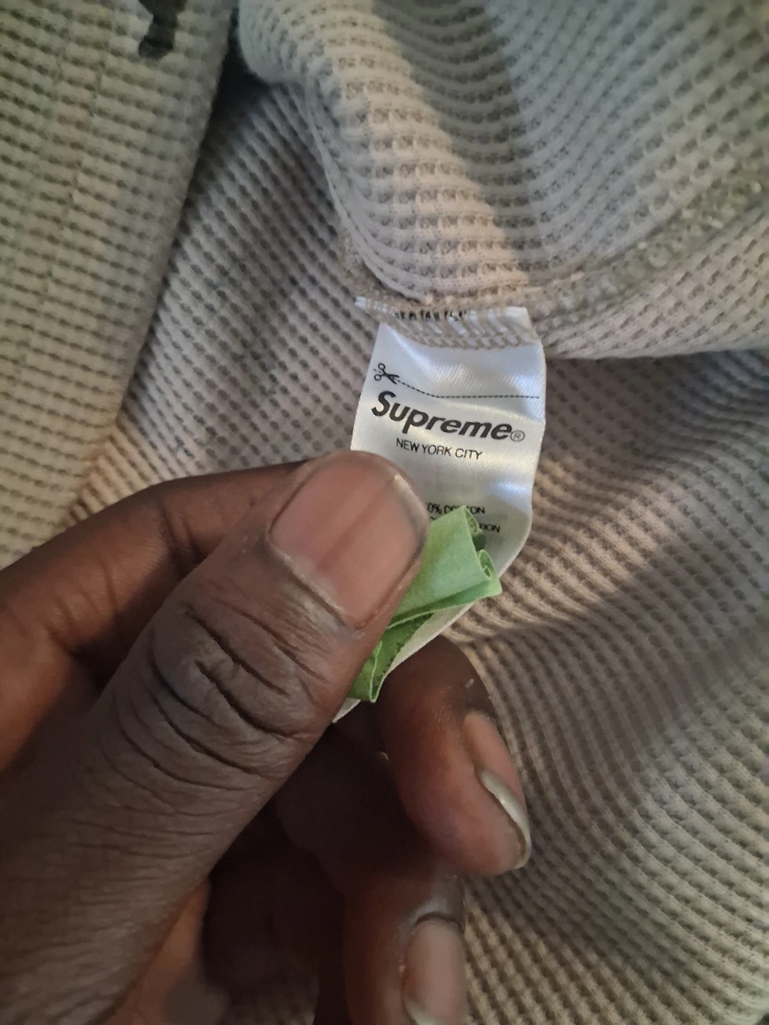 Supreme Thermal Long Sleeve Shirt - photo 3