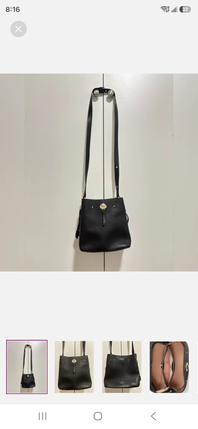Kate Spade Black Leather Bucket Bag - photo 2