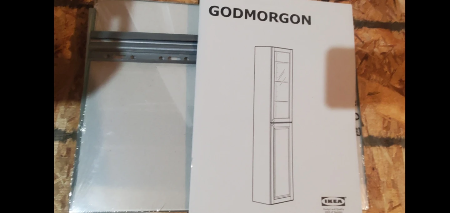 White Ikea Shelf- Godmorgon - photo 3