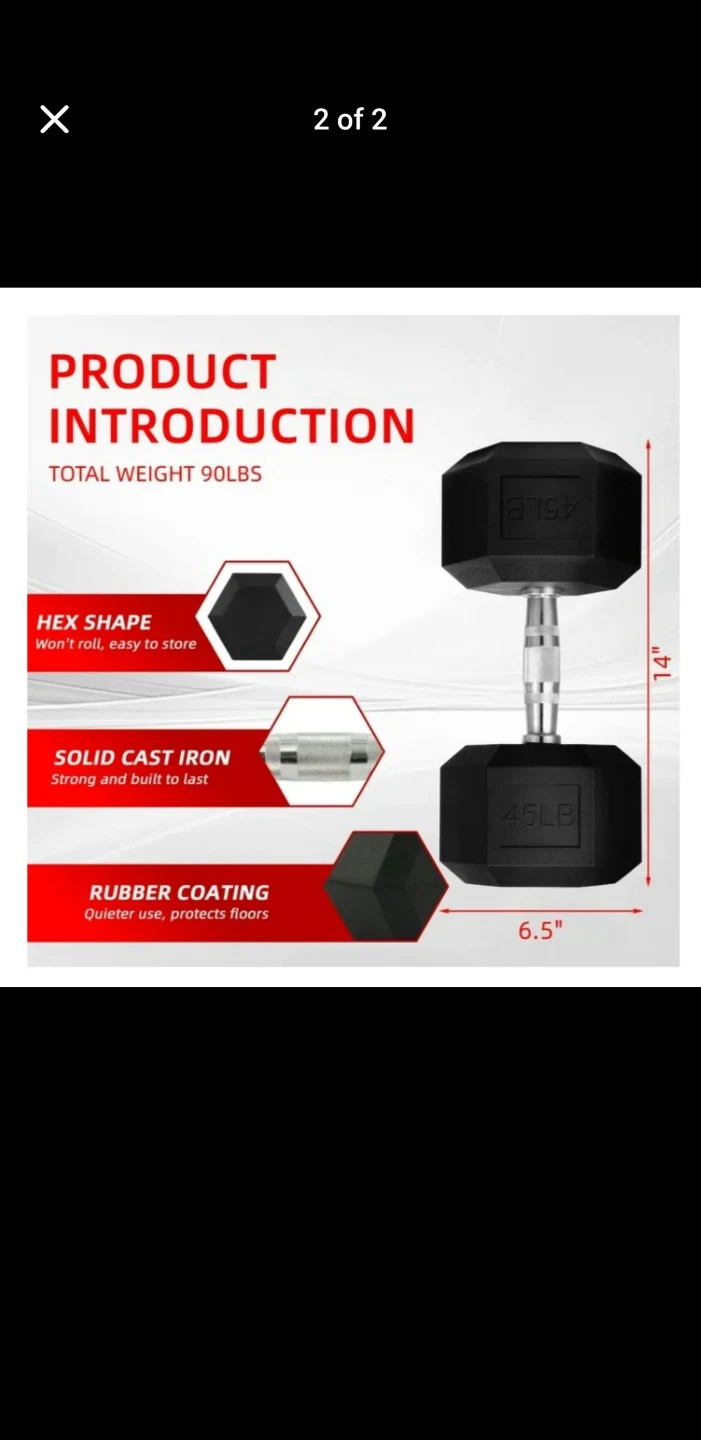Set if 45Lb Weights