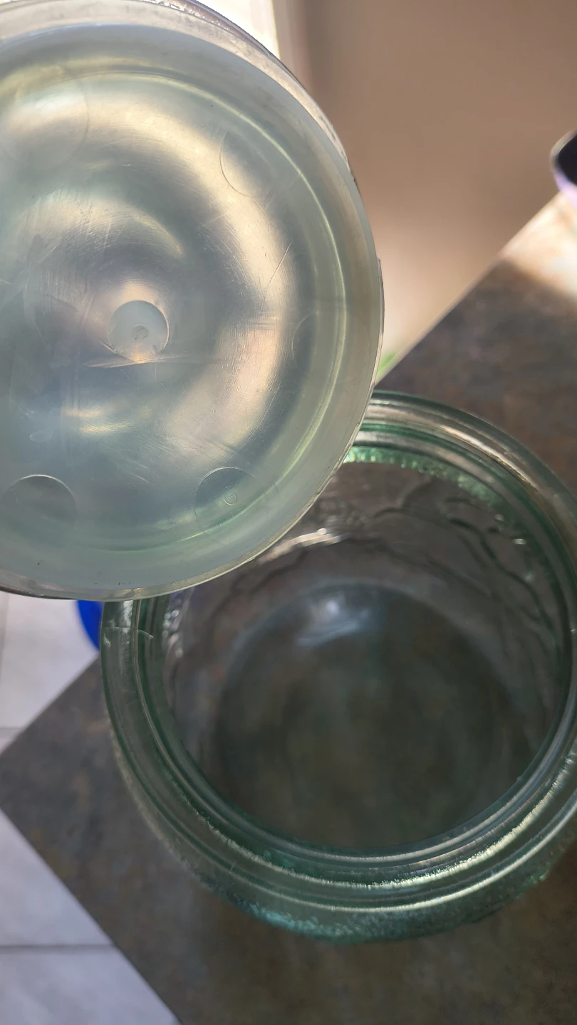 Cute Glass Canister with Embossed Fruit Design - photo 2