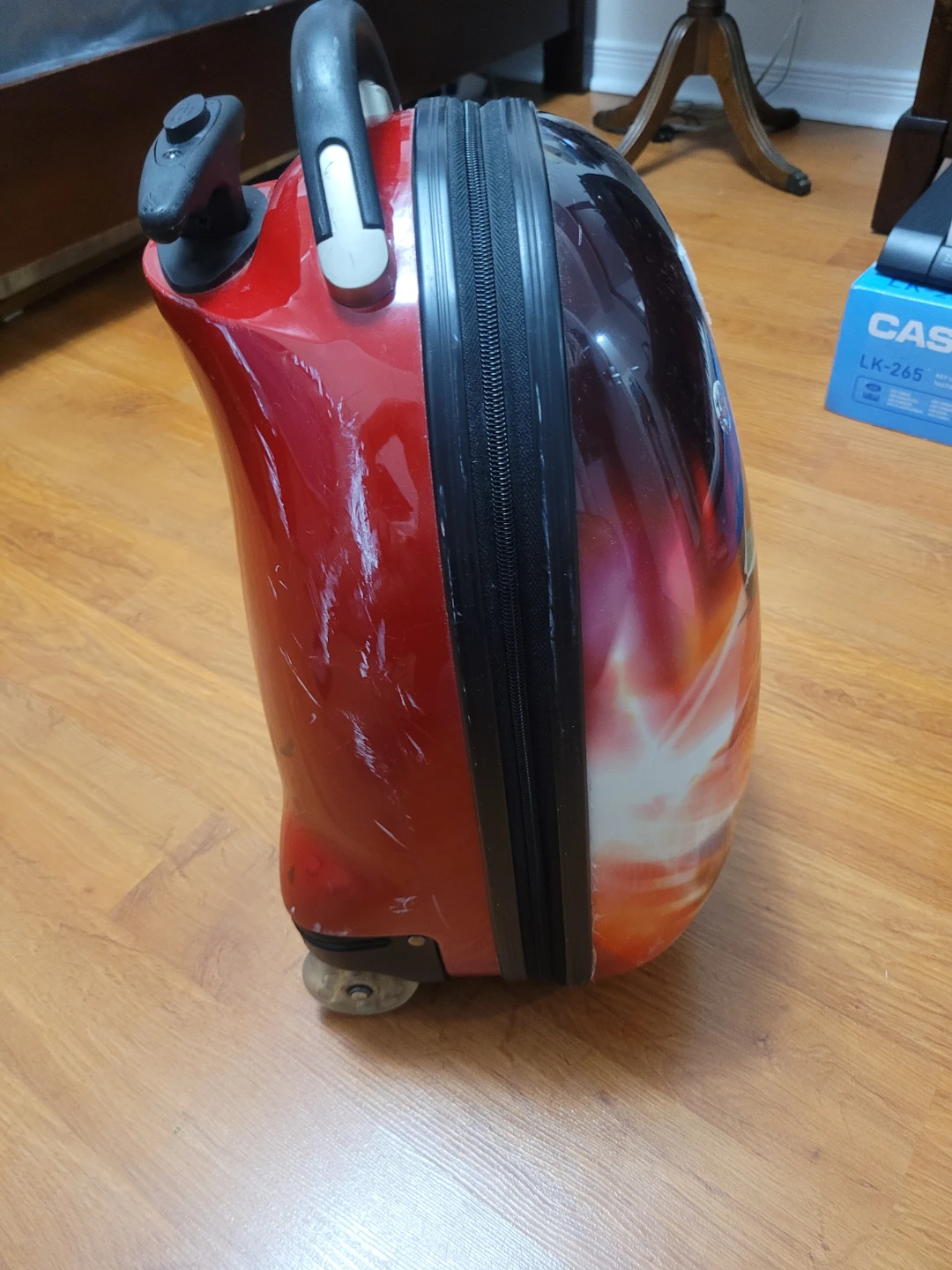 Disney Pixar Cars Lightning McQueen Rolling Luggage Suitcase - photo 4