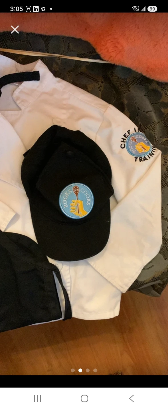 Chef's Training Kit - Jacket, Apron, and Hat - photo 4