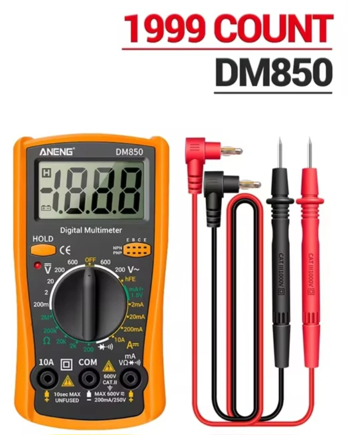 ANENG DM850 Digital Multimeter - photo 5