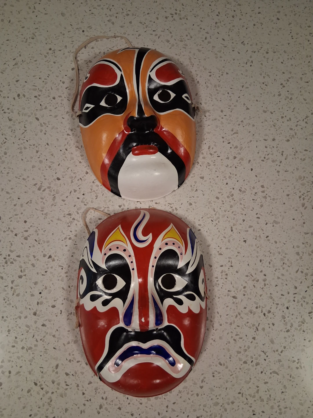Paper mache masks