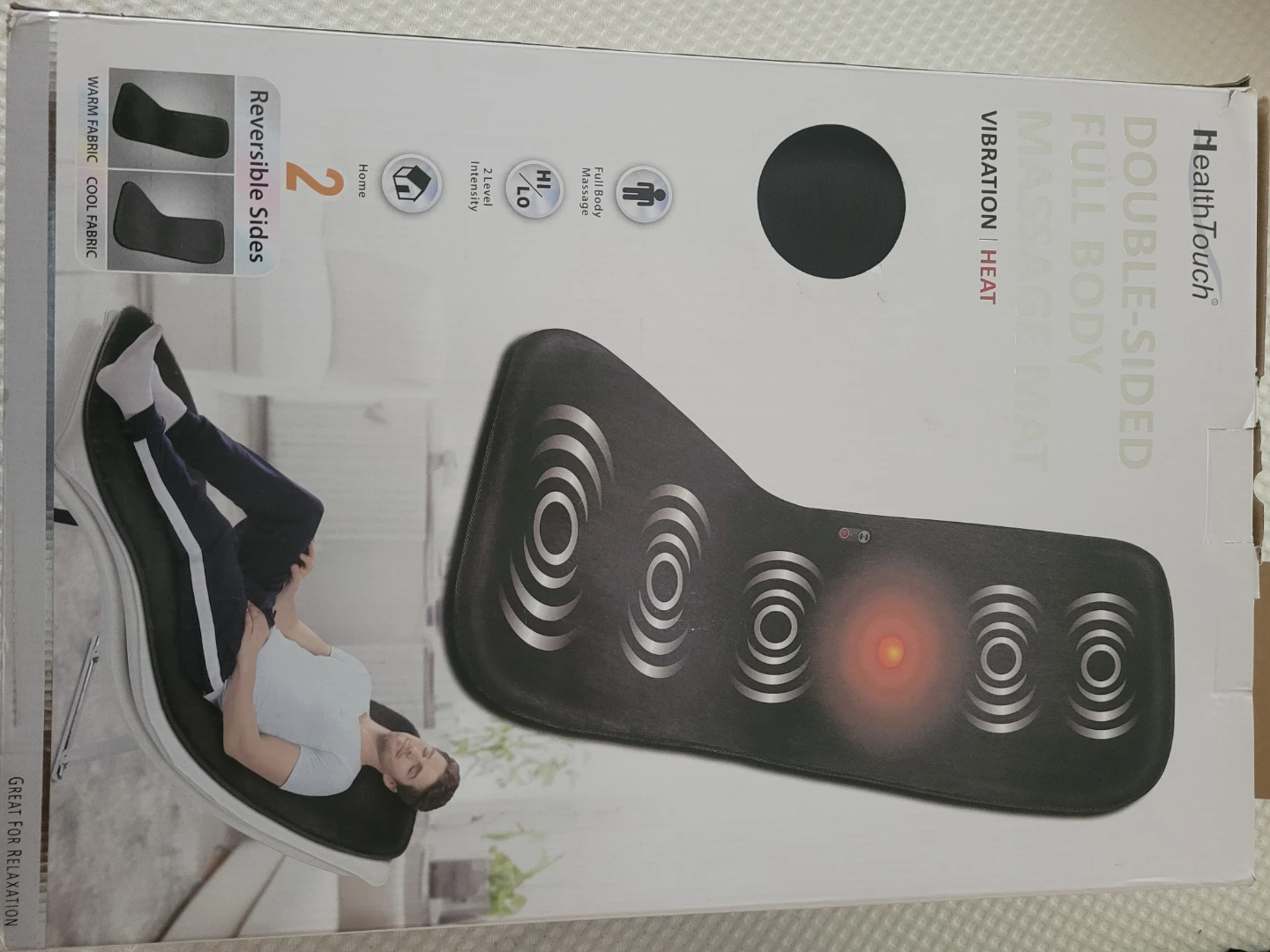 Health Touch Double-Sided Full Body Massage Mat - photo 3