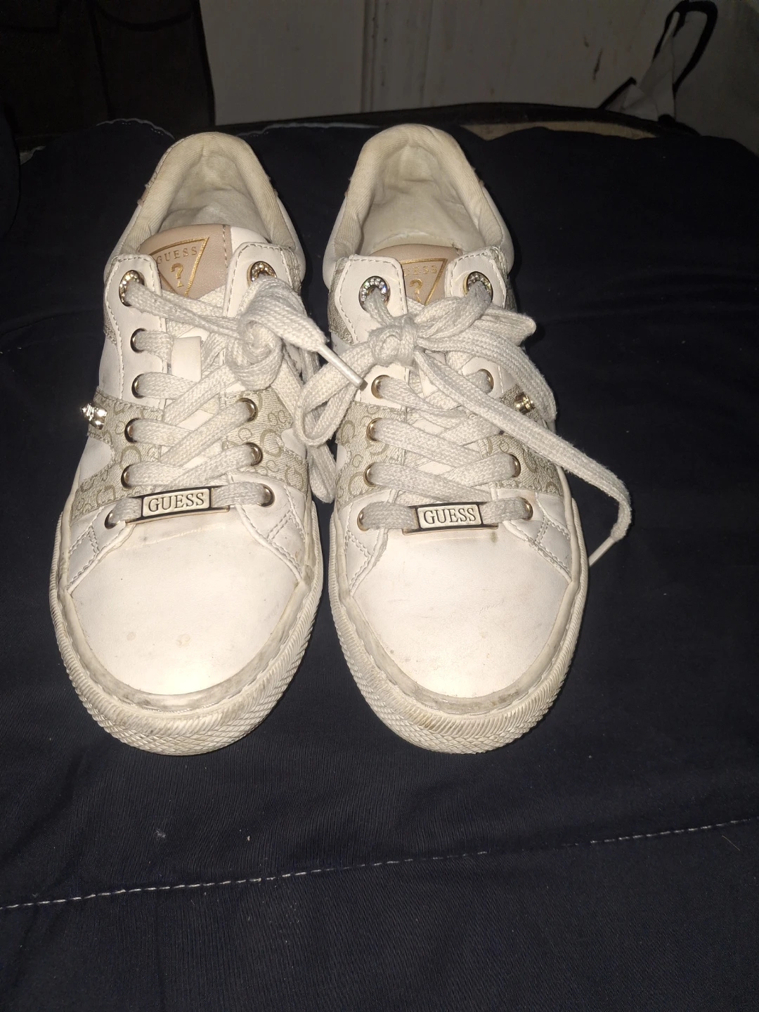 White Guess Sneakers