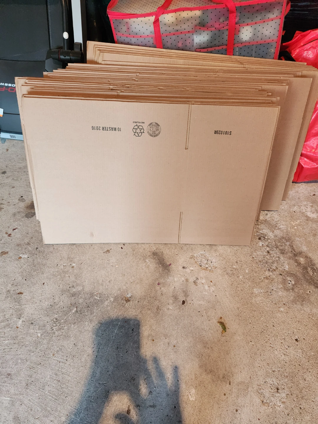 Cardboard boxes