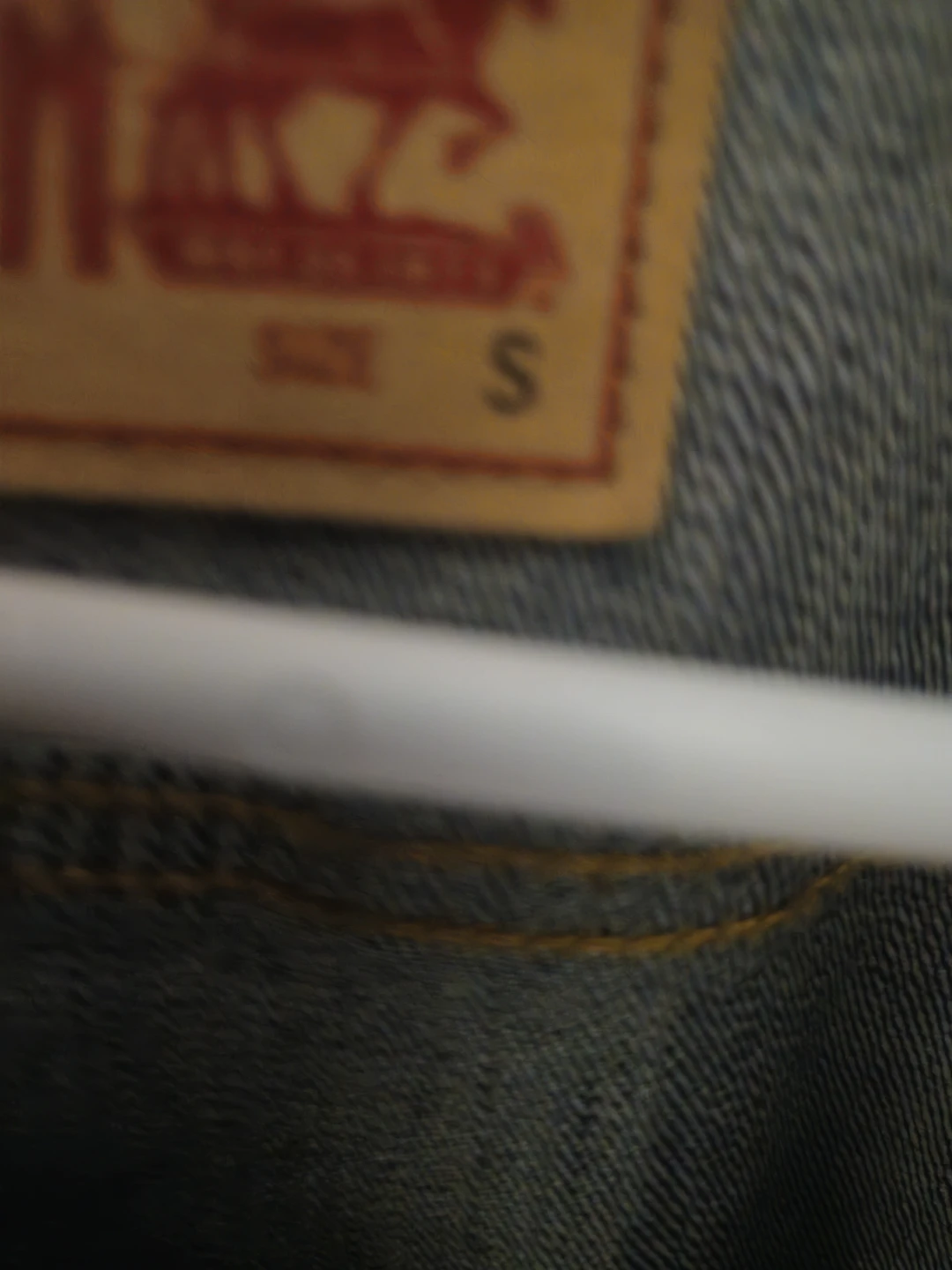 Small blue jean jacket - photo 3