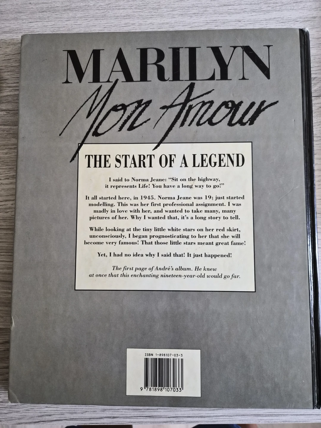 Marilyn Mon Amour: The Private Album of Andre De Dienes - photo 4