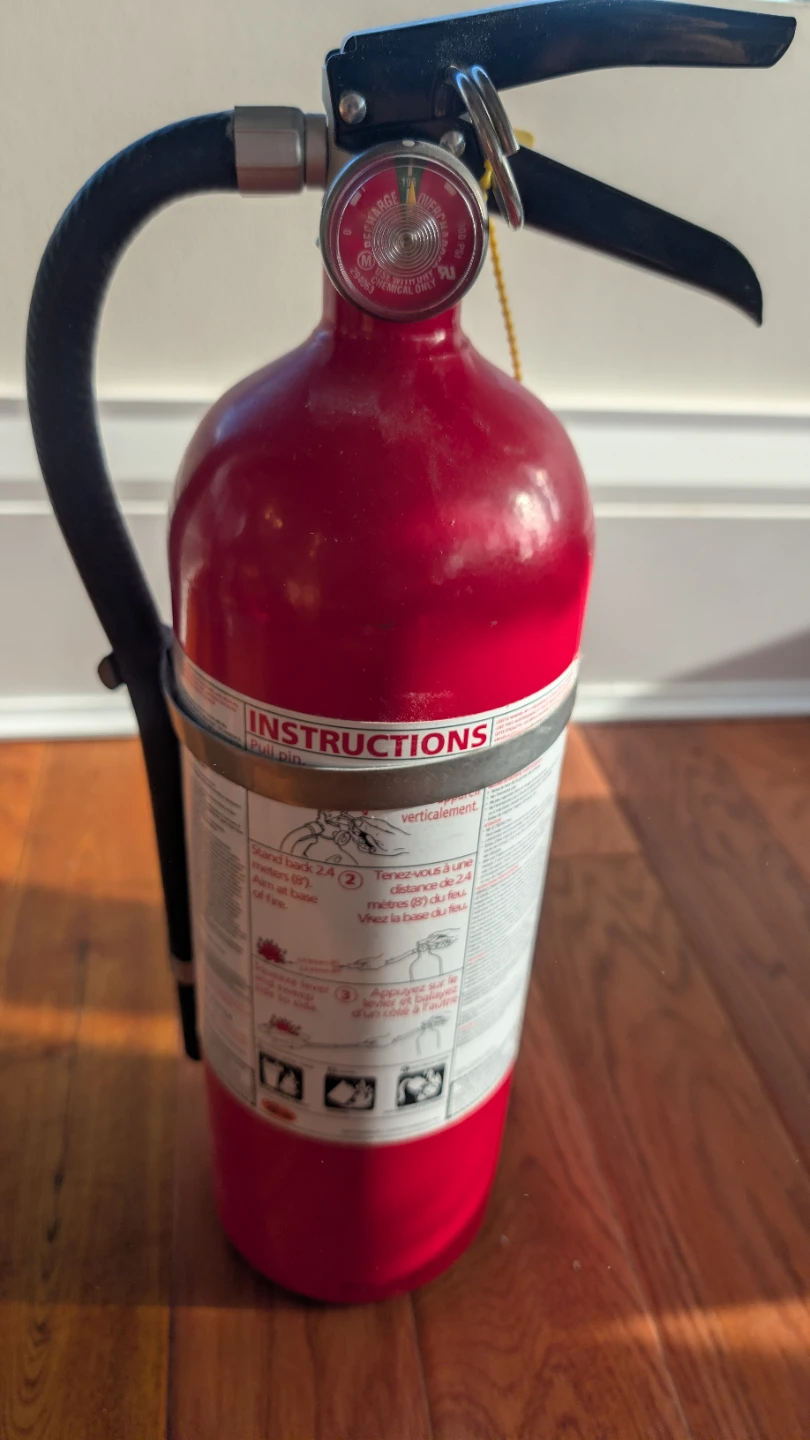 Fire Extinguisher - 17 inches tall