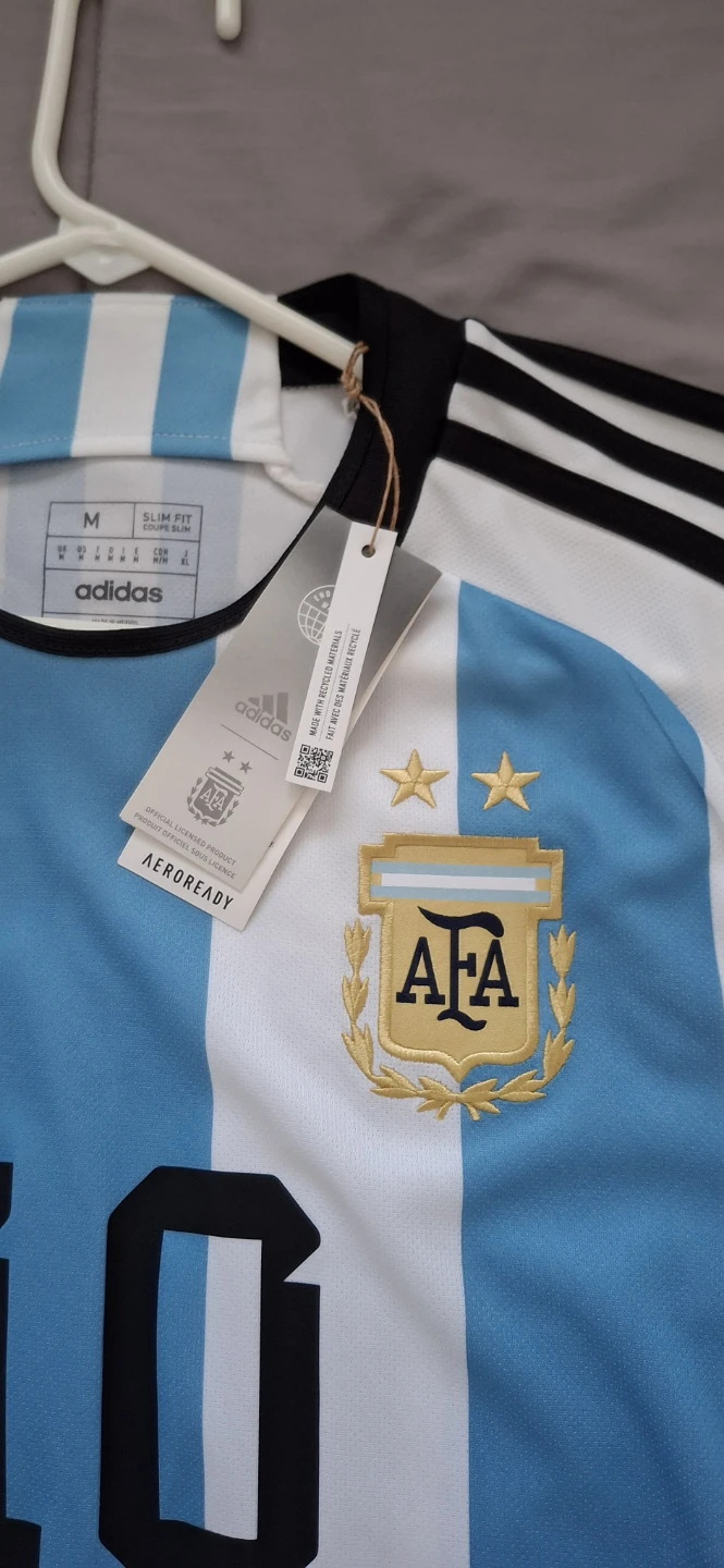 MESSI #10 ARGENTINA 2⭐️ WC 2022  *BNWT* - photo 2