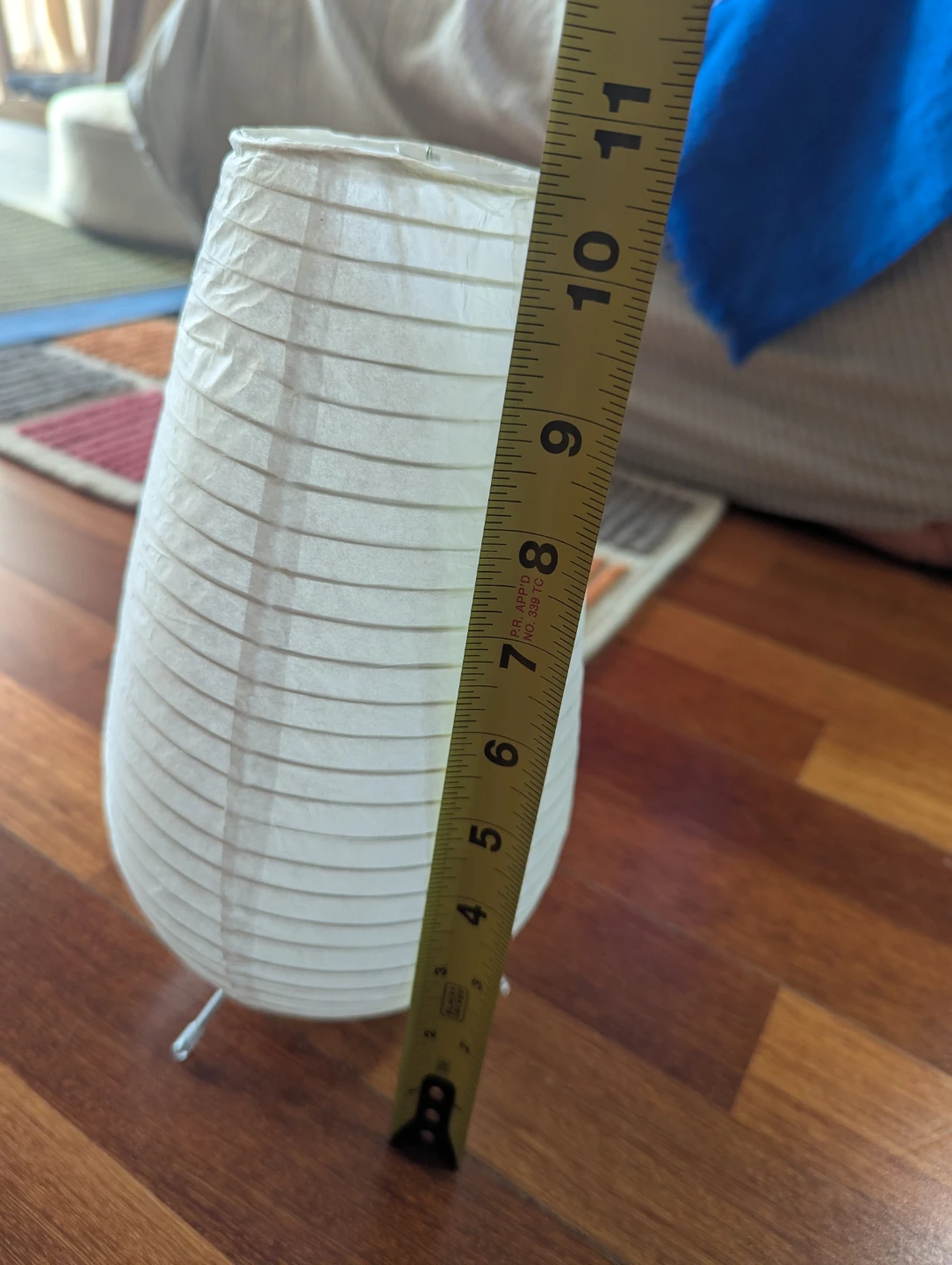 White Paper Lantern Lamp Shade - photo 2