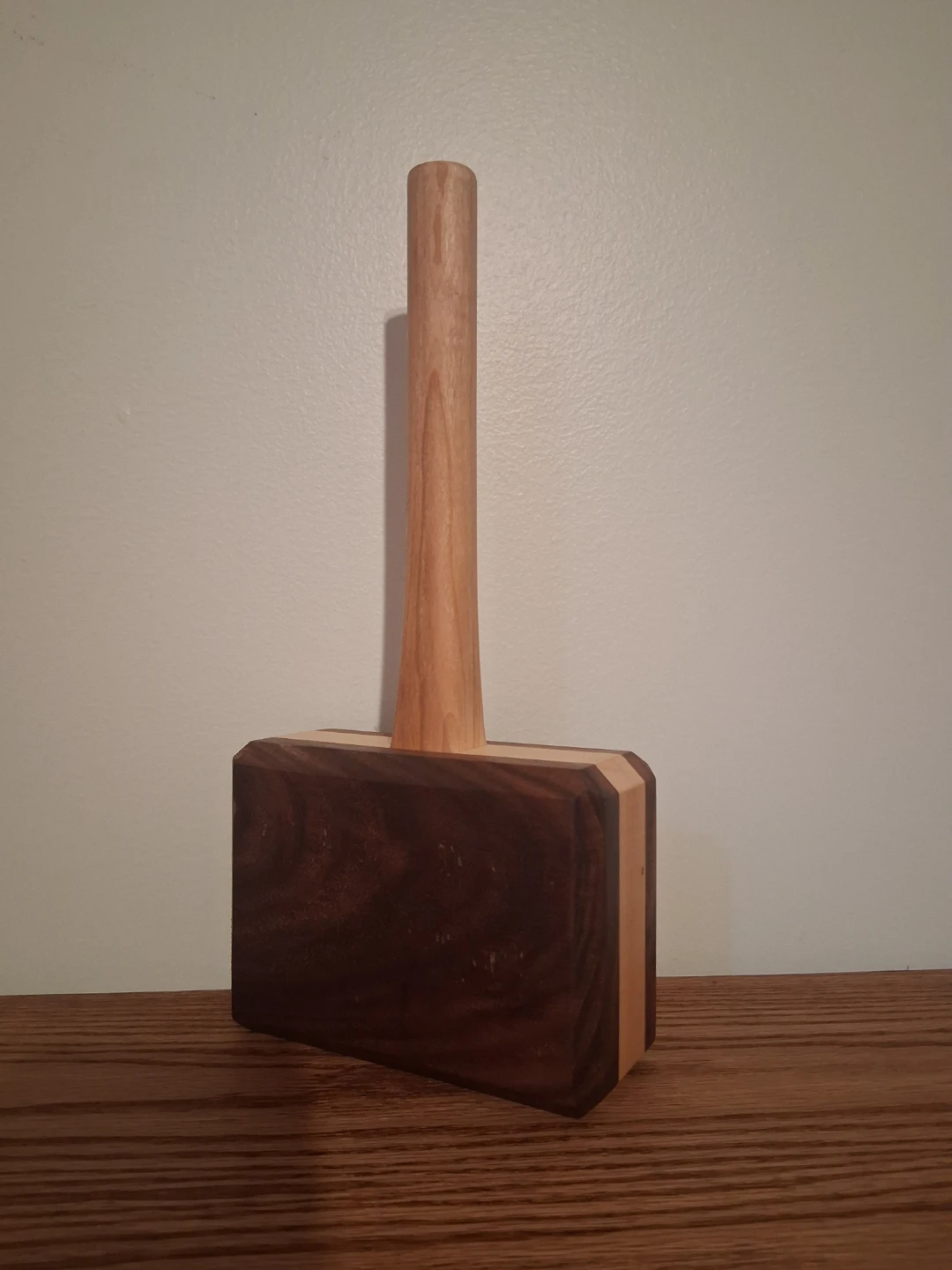Non professional [HAND CRAFTED] Wooden Mallet Hammer - photo 2