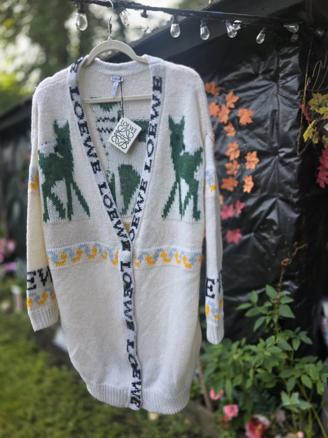 LOEWE Deer Knit Cardigan