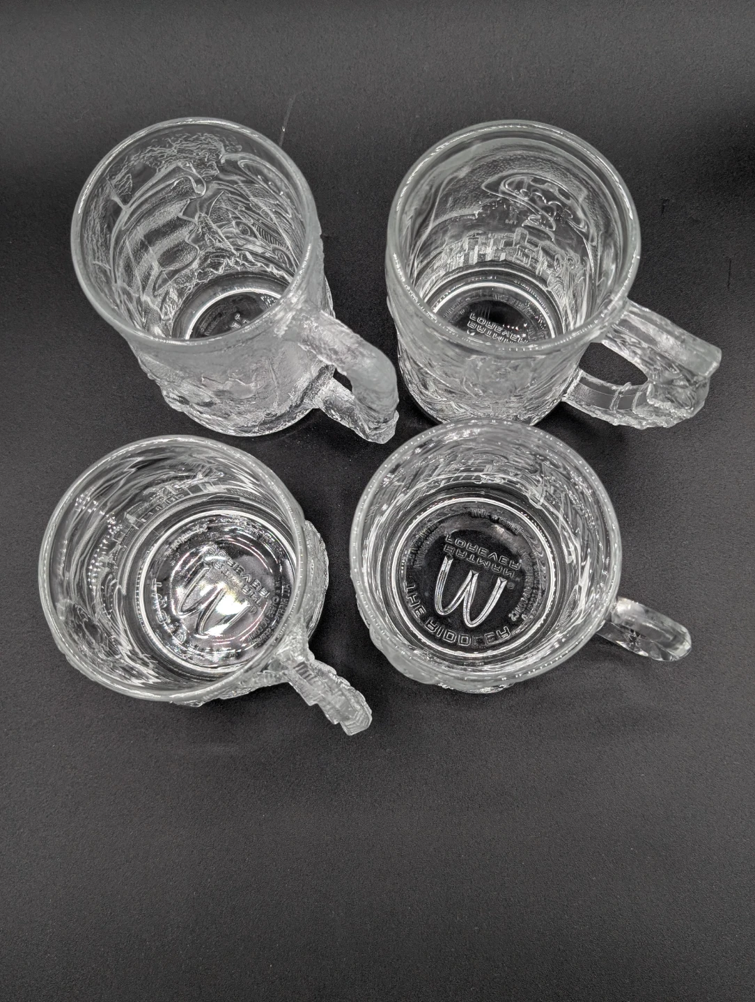 Set of 4 Vintage 1995 McDonald's Batman Forever Glass Mugs - photo 3