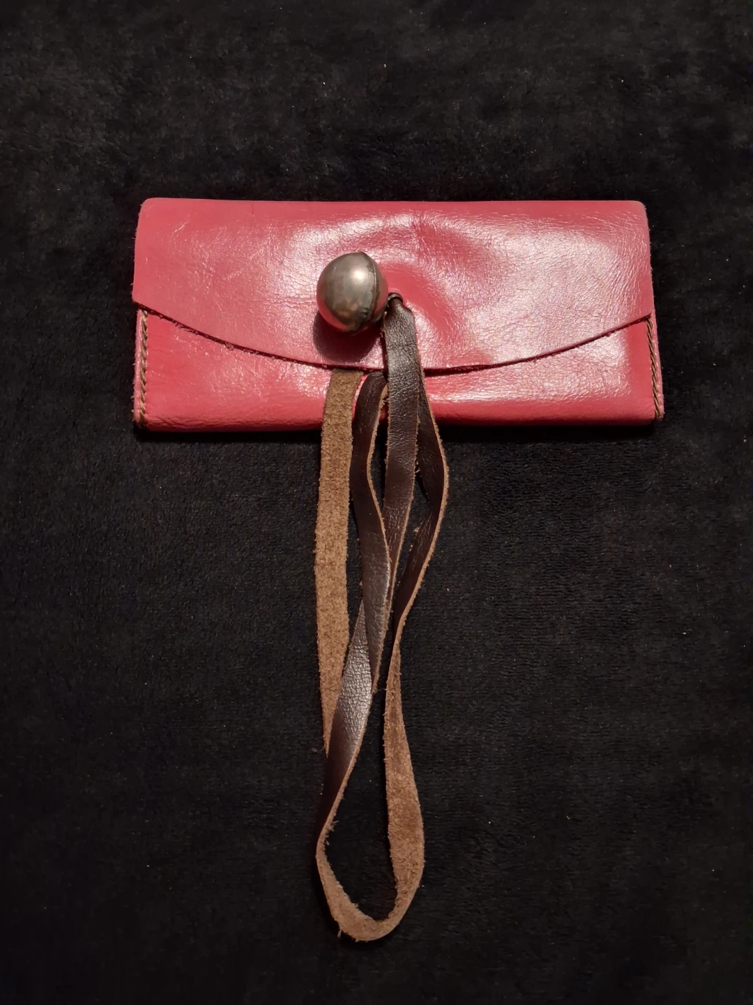 Unique Leather Suede Wallet - photo 2