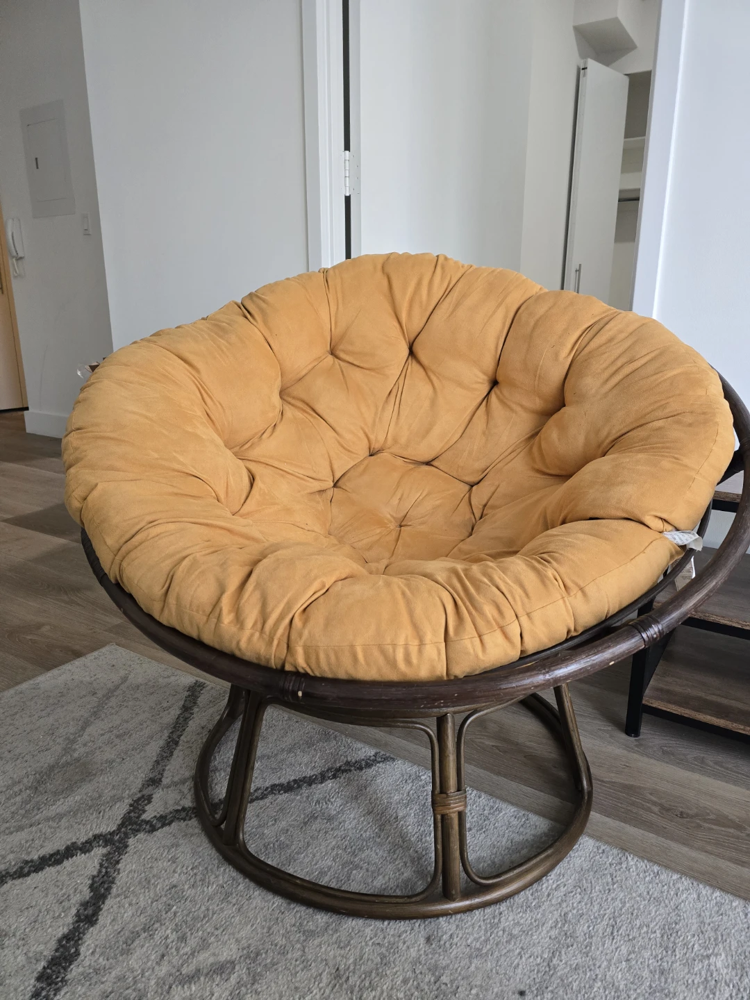 Papasan Chair with Cushion – Great Condition