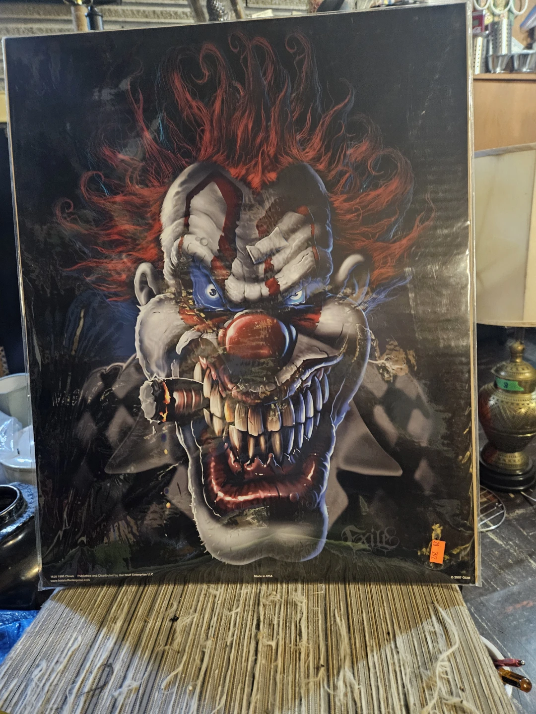 Scary Clown Print - photo 2